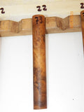 Australian #22 Olive root burl wood -A1 grade -RAW - Rounded PEN blanks - sold singly