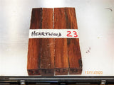 Australian #95st Red-Oak Heartwood wood - PEN blanks - Sold in packs