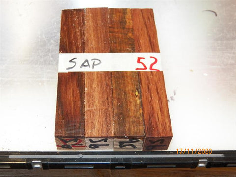 Australian #95st Red-Oak Sapwood wood - PEN blanks - Sold in packs