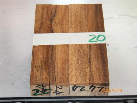 Australian #24 Cork Tree - PEN blanks raw - Sold in packs