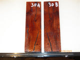 Australian #30 Bottlebrush trunk wood Resifills -Knife scales - Sold in matched pairs