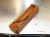 Amboyna/Rosewood Stabilized clear - KNIFE blanks  - sold singly