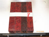 Australian #98 Red Mallee root burl raw - PEN blanks - Sold in packs