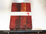 Australian #98 Red Mallee root burl raw - PEN blanks - Sold in packs