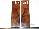 Australian #30 Bottlebrush trunk wood Resifills -Knife scales - Sold in matched pairs