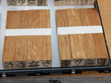 #61 French Oak wood  Barrel staves made into PEN blanks- Sold in packs