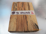 Australian #91st (White Ivory/not yet identified) tree wood SPALTED - PEN blanks - Sold in packs