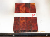 Australian #98 Red Mallee root burl raw - PEN blanks - Sold in packs