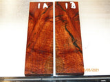 Australian #30 Bottlebrush trunk wood Resifills -Knife scales - Sold in matched pairs