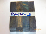 Australian #25 Knotty Pine Stabilized blue PEN blanks- Sold in packs