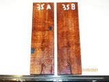 Australian #30 Bottlebrush trunk wood Resifills -Knife scales - Sold in matched pairs