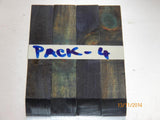 Australian #25 Knotty Pine Stabilized blue PEN blanks- Sold in packs