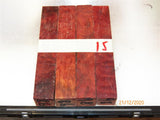 Australian #98 Red Mallee root burl raw - PEN blanks - Sold in packs