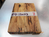 Australian #91st (White Ivory/not yet identified) tree wood SPALTED - PEN blanks - Sold in packs