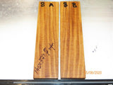 Australian #21 Olive wood Raw - KNIFE scales - Sold in pairs/sets