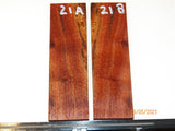 Australian #30 Bottlebrush trunk wood Resifills -Knife scales - Sold in matched pairs