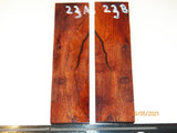 Australian #30 Bottlebrush trunk wood Resifills -Knife scales - Sold in matched pairs