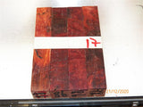 Australian #98 Red Mallee root burl raw - PEN blanks - Sold in packs