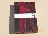 Australian #57 new Peppercorn spalted burl - Stabilized multi-colours - PEN blanks - Sold in packs