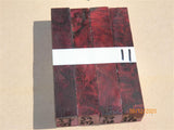 Australian #57 new Peppercorn spalted burl - Stabilized multi-colours - PEN blanks - Sold in packs