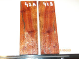 Australian #30 Bottlebrush trunk wood Resifills -Knife scales - Sold in matched pairs