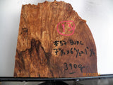 Australian #57 Peppercorn tree burl spalted -Raw Slices pieces - Sold singly