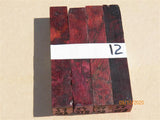 Australian #57 new Peppercorn spalted burl - Stabilized multi-colours - PEN blanks - Sold in packs