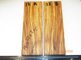 Australian #21 Olive wood Raw - KNIFE scales - Sold in pairs/sets