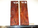 Australian #30 Bottlebrush trunk wood Resifills -Knife scales - Sold in matched pairs