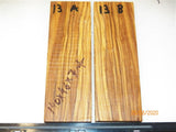 Australian #21 Olive wood Raw - KNIFE scales - Sold in pairs/sets