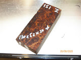 Australian #57 Peppercorn tree burl spalted Stabilized clear - Knife & other blanks - Sold singly