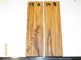 Australian #21 Olive wood Raw - KNIFE scales - Sold in pairs/sets