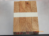 Australian #15z (diagonal) Holly-Oak tree wood - PEN blanks raw - Sold in packs
