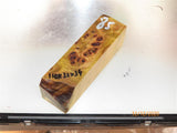 Australian #10B Poplar tree Burl STABILISED-Various colours-Knife handles blanks - Sold singly