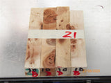 Australian #10B Poplar tree Burl - PEN blanks raw - Sold in packs