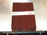 Australian #9 Colonial Red Gum - PEN blanks raw - Packs of 4