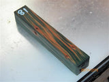 Australian #1 Macrocarpa birdseye - Stabilized blue, green, purple and red PEN blanks- Sold singly