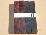 Australian #57 new Peppercorn spalted burl - Stabilized multi-colours - PEN blanks - Sold in packs