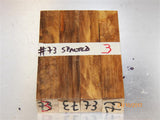 Australian #73 (not yet identified) Spalted wood raw - PEN blanks - Sold in packs