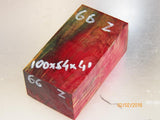 Australian woods Stabilized/dyed  e-cigs blanks/blocks - Mixed woods - Sold singly