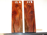 Australian #30 Bottlebrush trunk wood Resifills -Knife scales - Sold in matched pairs