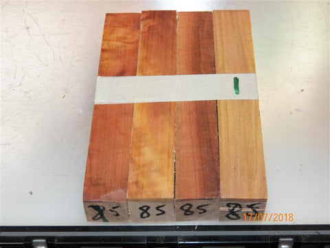 Australian #85st (straight cut) Chinaberry tree wood - PEN blanks - Sold in packs