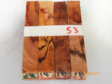 Australian #18-N/Z (New, diagonal cut) Golden Wattle - Sold in packs of 4 blanks