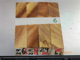Australian #29z(diagonal cut) Lucerne tree wood - PEN blanks - Sold in packs