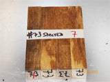 Australian #73 (not yet identified) Spalted wood raw - PEN blanks - Sold in packs