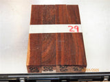 Australian #88st (straigh cut) Brown Mahogany - PEN blanks - Sold in packs