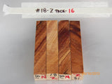 Australian #18-N/Z (New, diagonal cut) Golden Wattle - Sold in packs of 4 blanks