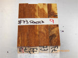 Australian #73 (not yet identified) Spalted wood raw - PEN blanks - Sold in packs