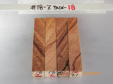 Australian #18-N/Z (New, diagonal cut) Golden Wattle - Sold in packs of 4 blanks