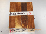 Australian #73 (not yet identified) Spalted wood raw - PEN blanks - Sold in packs